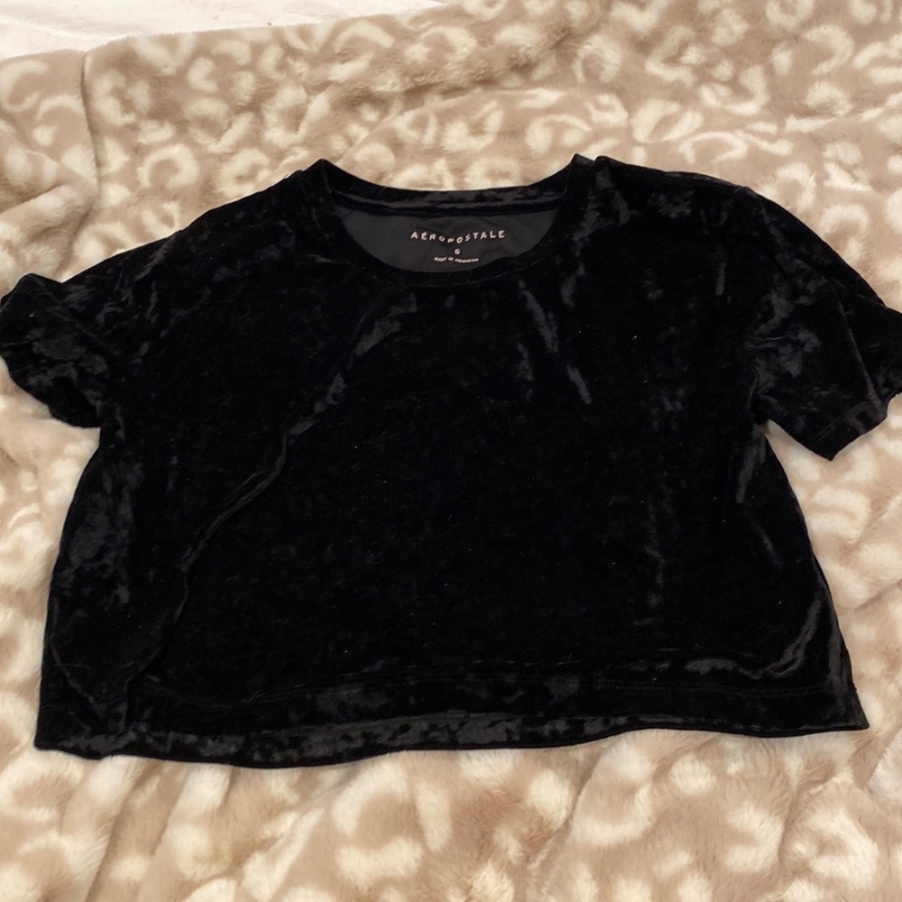 Velvet top from Aeropostale size S